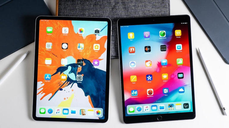 So sánh thiết kế và màn hình của iPad 8 Wifi với iPad Air 4