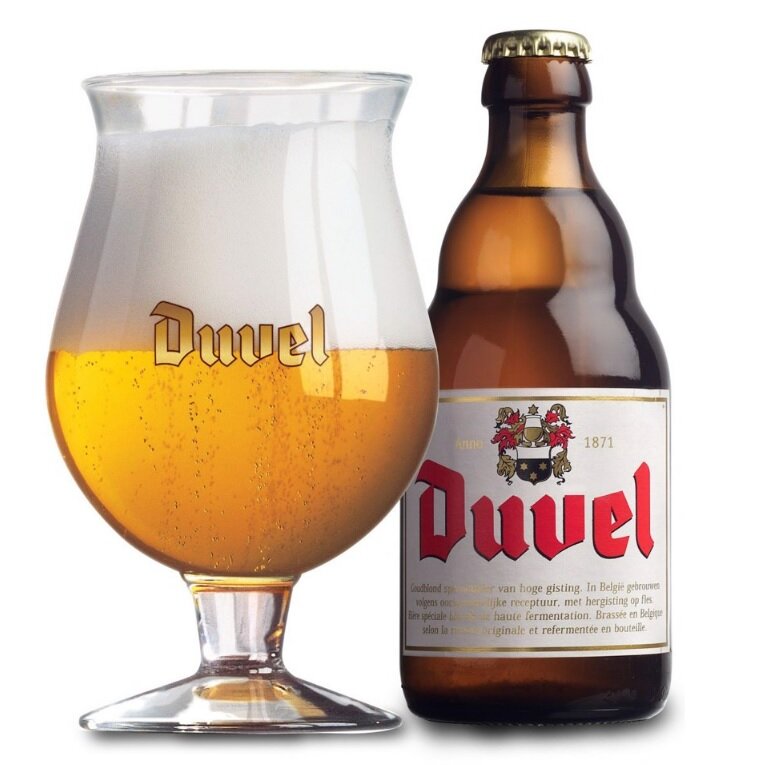 Bia Duvel 8.5% của Bỉ - Giá khoảng 215.000 VNĐ/ chai 750ml
