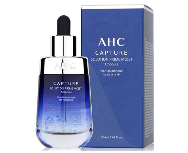 Serum AHC xanh được thiết kế với dạng chai thủy tinh vô cùng chắc chắn và cầm nắm chắc tay.