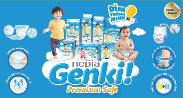 Bỉm Genki ban đêm
