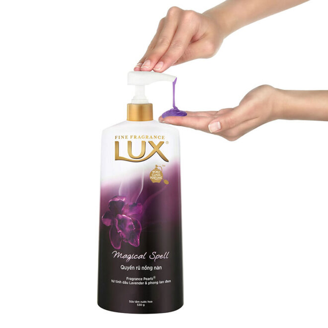 Sữa tắm Lux tím 500ml