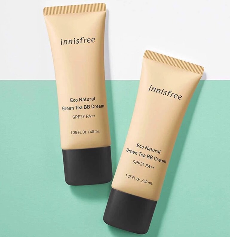 Kem nền BB Cream Innisfree Eco Natural Green Tea SPF29 PA++.