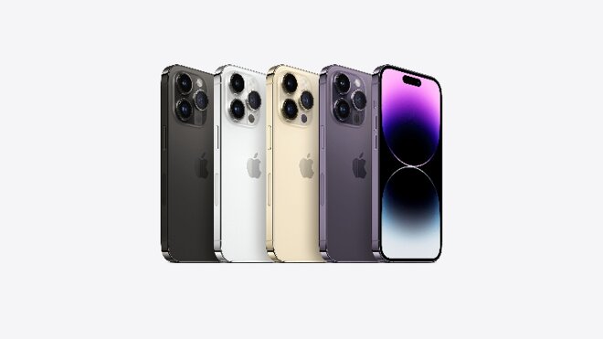 iphone 14 pro max có mấy màu