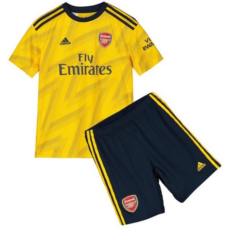 Bộ quần áo bóng đá trẻ em Arsenal vàng
