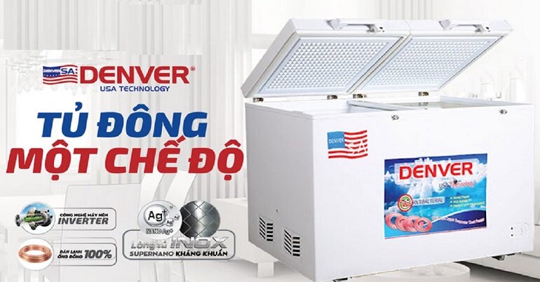 Có nên mua tủ đông lòng chống dính Denver AS-1500MD không?