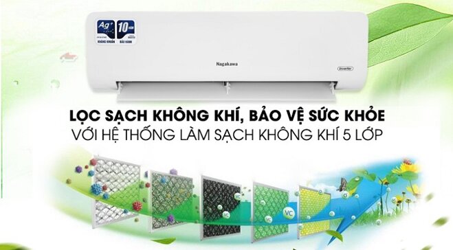 Điều hòa Nagakawa 12000BTU 