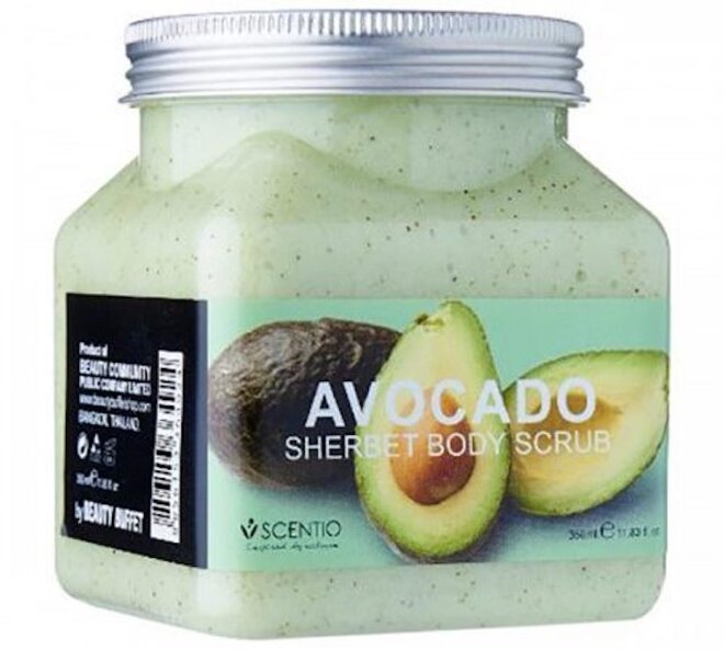 Kem tẩy tế bào chết body Scentio Avocado