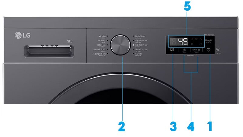 Toàn tập cách sử dụng máy giặt LG Inverter 9kg FB1209S5M/FB1209S5W đúng cách, bền máy