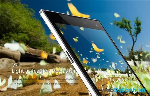 INews V7 Smart phone với tương đối nhiều công dụng mới