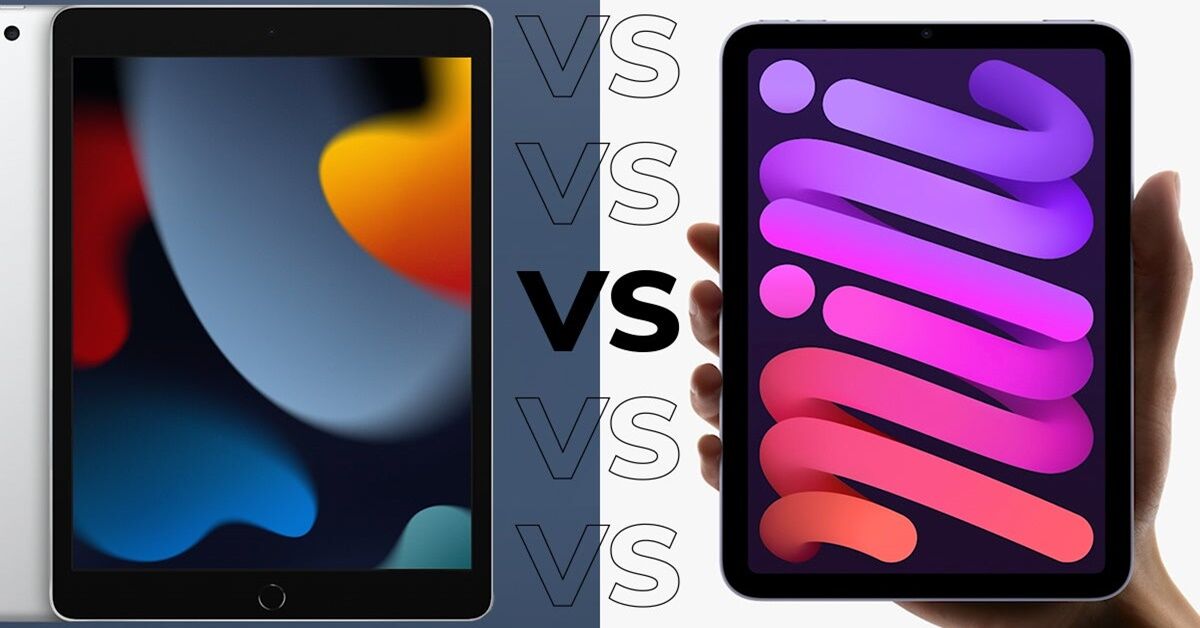 iPad 9 và iPad Mini 6: iPad 2021 nào phù hợp với bạn?