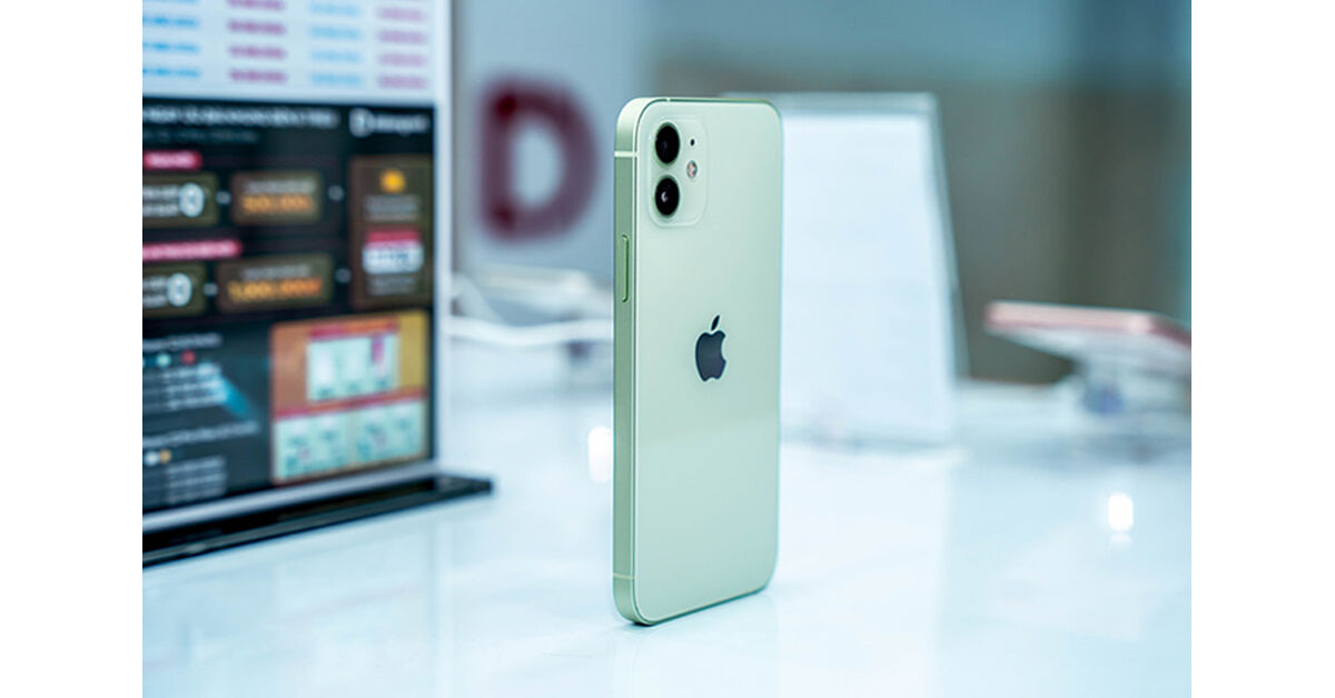 iPhone 12 xanh mint đẹp mướt phù hợp với chị em phụ nữ