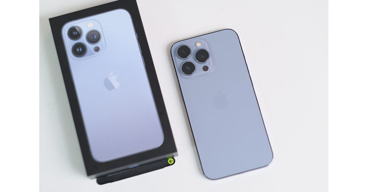 iPhone 13 Pro Max xanh Blue Sierra có đẹp không?