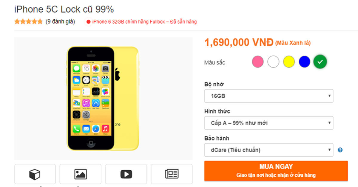 iPhone 5C giá 1 TRIỆU ĐỒNG đang gây "sốt" thị trường: có nên mua không?