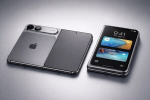iPhone Fold hé lộ giá tới 65 triệu đồng, màn hình gập 7,8 inch, chip A20 Pro?