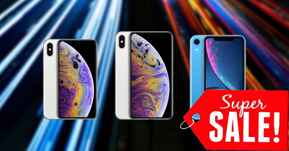 iPhone XS Max, iPhone XS và iPhone XR chính hãng giảm giá SỐC dịp Black Friday 2018