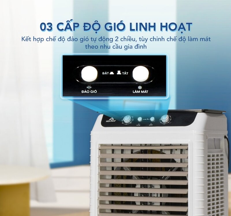 Quạt điều hòa Hòa Phát HPCF1-061: Giải pháp làm mát hiệu quả cho không gian rộng