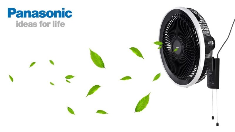 Quạt treo tường Panasonic F-50YUZ là lựa chọn hoàn hảo cho mọi gia đình