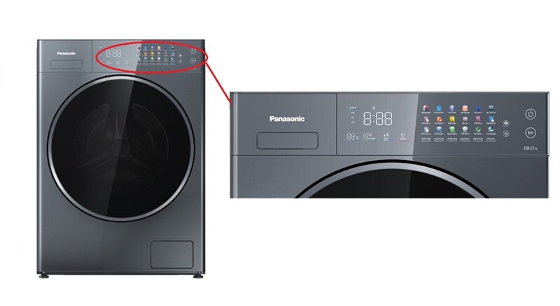 Máy giặt Panasonic Inverter 13 kg NA-26CVX1AVT
