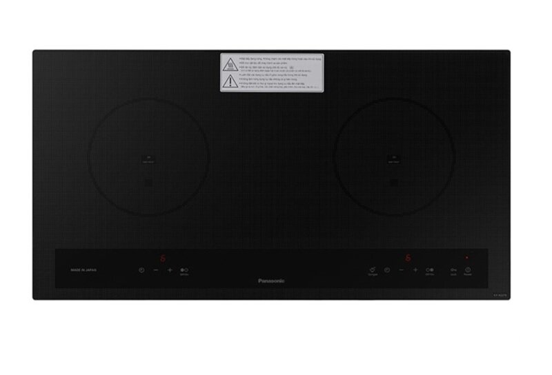 Bếp từ 2 vùng nấu Panasonic KY-A227EKRA giảm nửa giá, chất Nhật bền bỉ
