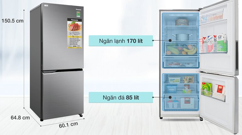 Tủ lạnh Panasonic NR-BV280QSVN