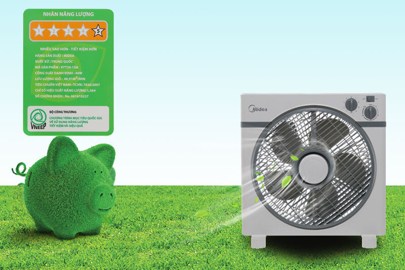 3 mẫu quạt hộp Midea bền, khỏe, thích hợp gia đình có con nhỏ