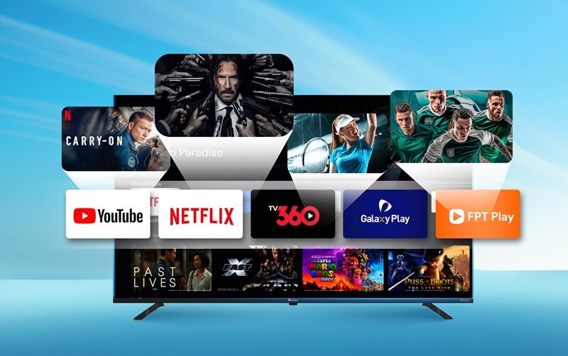 Google tivi Casper 4K 55 inch D55UGC620 giảm đến 6 triệu đồng, màn hình lớn, hiển thị sắc nét