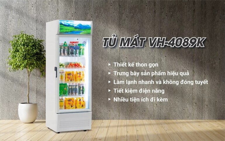 Bạn nên vệ sinh tủ mát Sanaky VH-4089K thường xuyên để tránh vi khuẩn hình thành