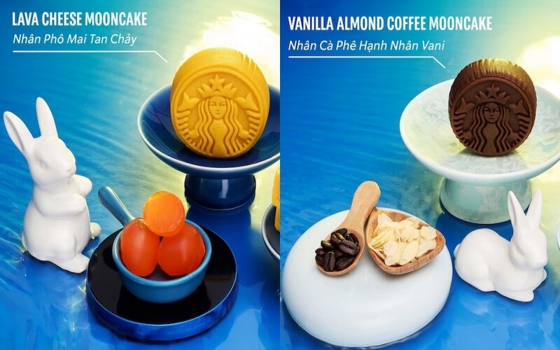 Bánh Trung thu Starbucks 2025 trọn vẹn mùa trăng, đậm vị yêu thương