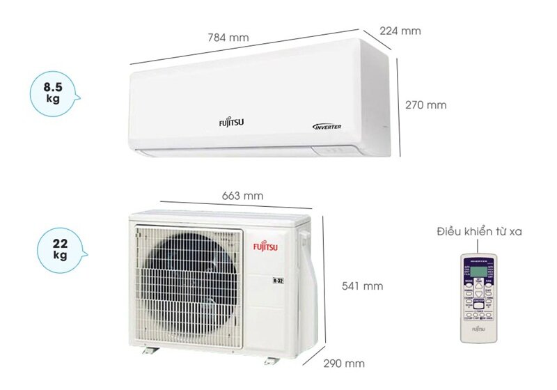Đánh giá điều hòa Fujitsu ASAG09CPTA-V: Máy Nhật tiết kiệm điện, giá 5 triệu đồng!
