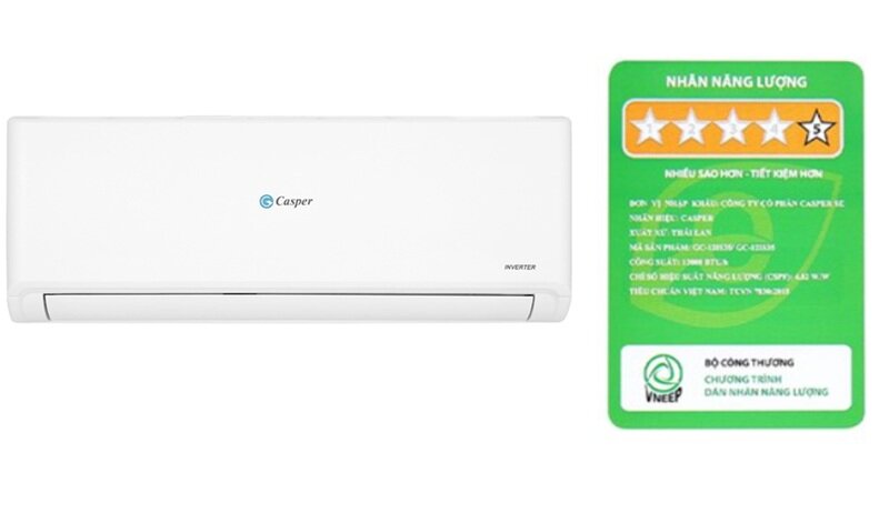 Loạt điều hòa Casper 12000 BTU inverter tiết kiệm điện giảm giá sâu, chỉ từ 4 triệu đồng