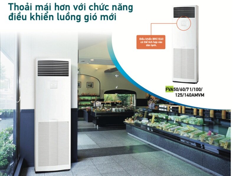 Điều hòa cây Daikin FVA71AMVM/RZF71CYM - lựa chọn