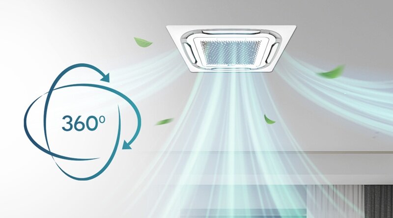 Giá rẻ, điều hòa Casper âm trần CC-36FS35 làm mát tốt, lại thiết kế sang trọng