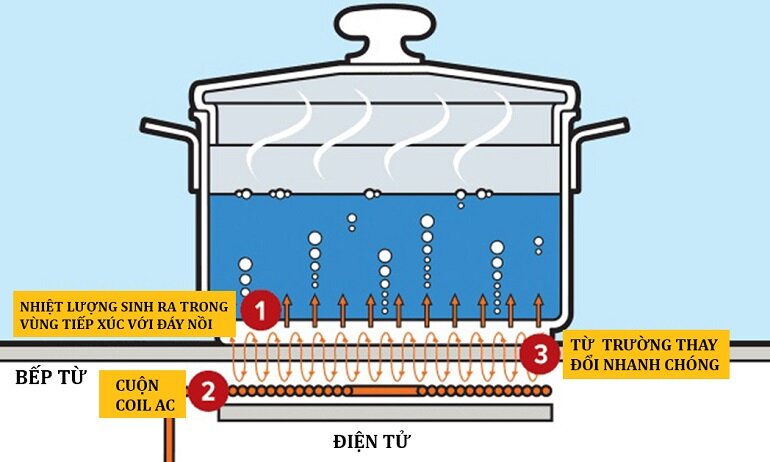 giá bếp từ đơn