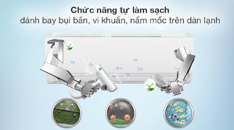 Đánh giá điều hòa LG V10WIN: Làm lạnh nhanh - Tiết kiệm điện hiệu quả