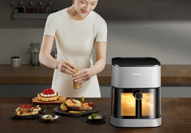 Nồi chiên không dầu Panasonic NF-CC500SRA 5 lít sản phẩm hot hit 2025