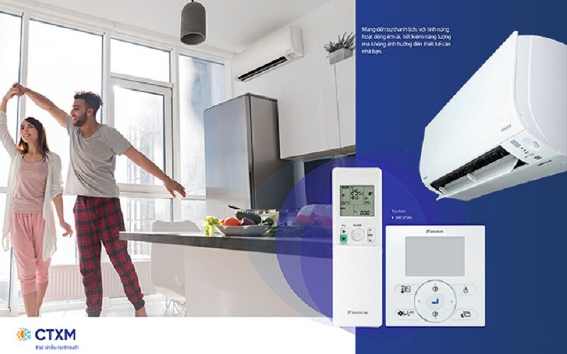 Dàn lạnh multi điều hòa Daikin CTXM50RVMV: Giá 6,9 triệu đồng, siêu tiết kiệm điện!