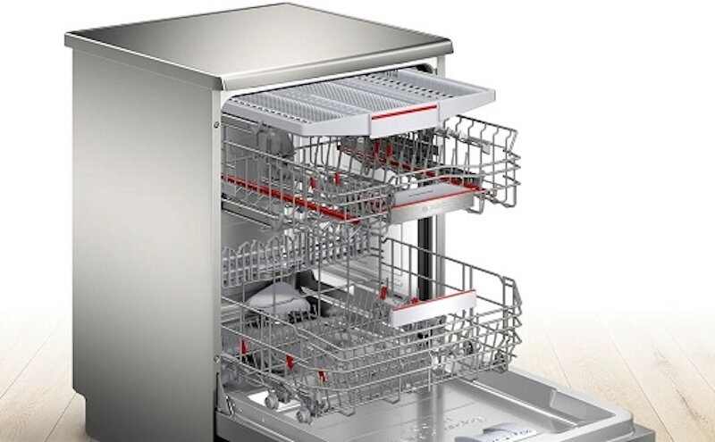 Máy rửa bát độc lập Bosch SMS6ZCI15E sở hữu hiệu suất ấn tượng trong mỗi chu trình rửa