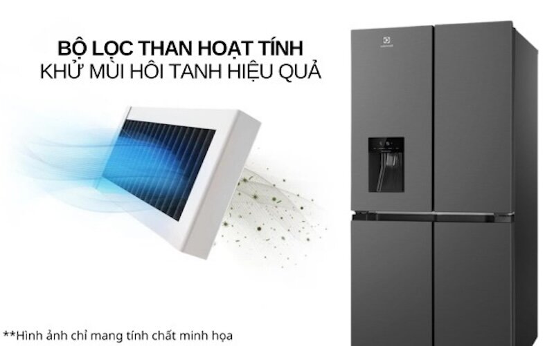 Đánh giá chi tiết tủ lạnh Electrolux Inverter 499 Lít EQE4960A-B