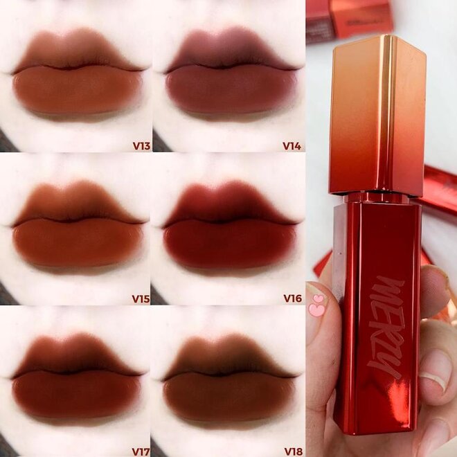 Son kem Merzy V17 The Firt Velvet Tint quyền lực