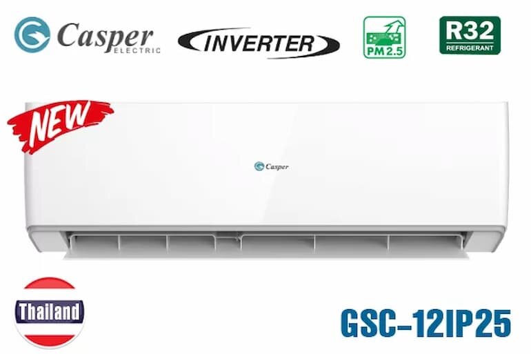 Điều hòa Casper 12000 BTU 1 chiều GSC-12IP25