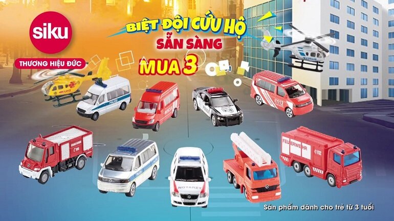 Nên mua ô tô đồ chơi của thương hiệu có tiếng