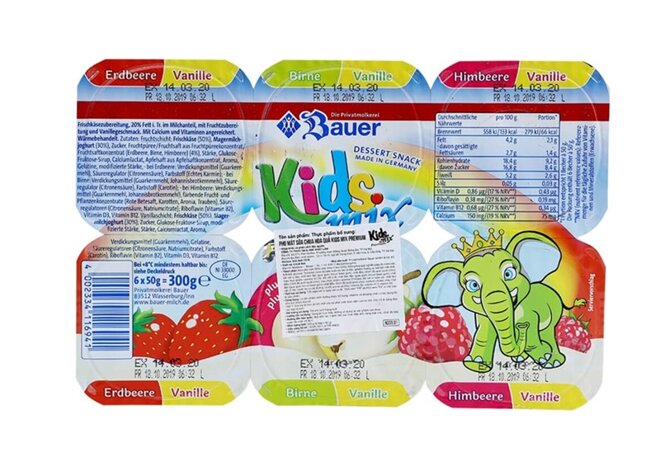 Tổng hợp các dòng sữa chua Kidsmix mới nhất