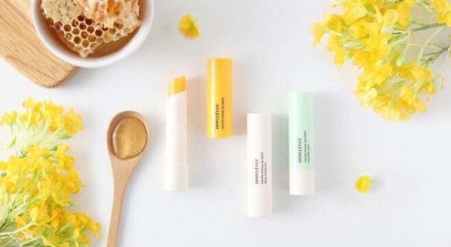 Son dưỡng môi Innisfree Canola Honey Lip Balm