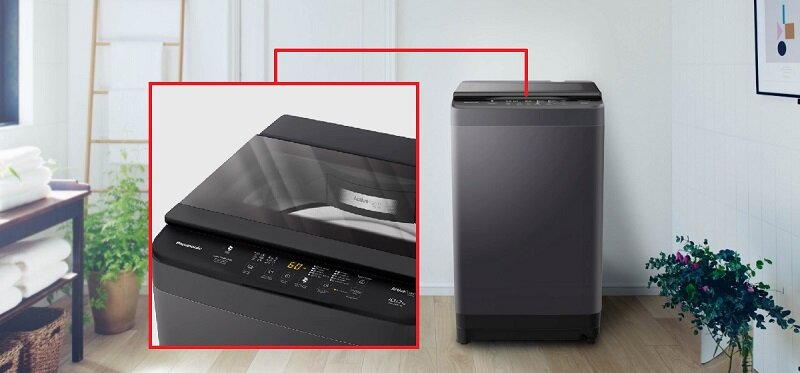 Đánh giá máy giặt Panasonic cửa trên 10kg NA-F10S10BRV