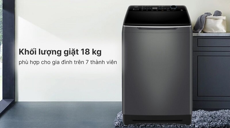 máy giặt Aqua Inverter 18 kg AQW-DR180UHT PS