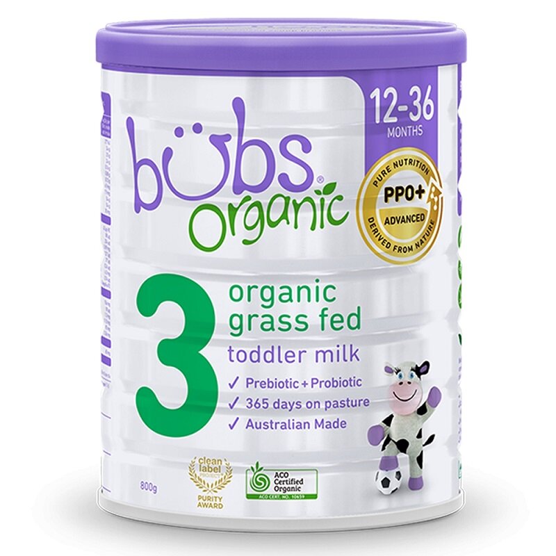 Vài nét về thương hiệu sữa Bubs Organic số 3