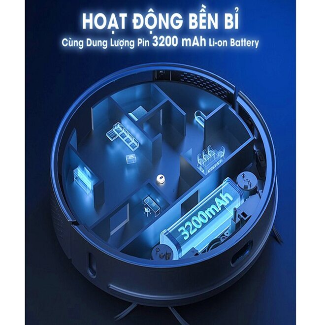 Robot hút bụi Kalite KVC 2171