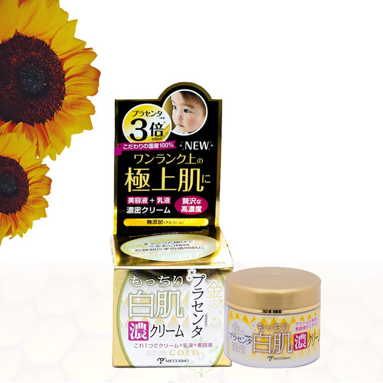 Kem dưỡng da chống lão hóa White Label Placenta Rich Gold Cream