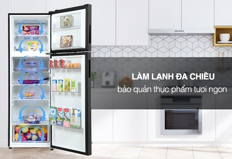 Bí quyết giữ thực phẩm tươi ngon lâu hơn với tủ lạnh Aqua AQR-T299FA(SL)