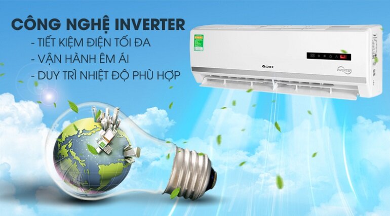 Điều hòa 2 chiều Windy Gree Inverter GWH12WA-K3D9B7I
